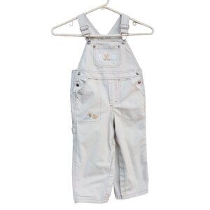 Little Legends light tan Overalls sz 24 months (#9)